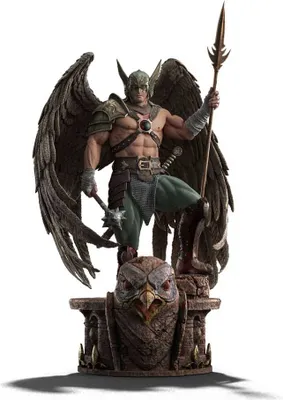 Zdjęcie produktu dla Figurka kolekcjonerska Art Scale, 1/10, Hawkman, 10. rocznica, 29 cm