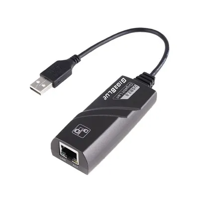 Produktbild von GigaBlue USB GigaBit Adapter 10/100/1000, USB -> RJ45, USB 2.0