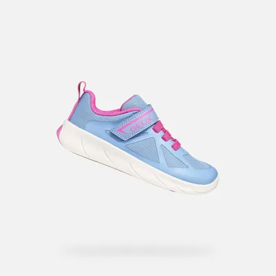 Produktbild von Geox Hellblaue Mädchen-Sneaker Foot-run 34