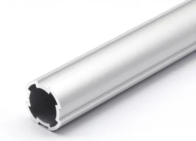 Produktbild von Länge 290mm - Profilrohr aus Aluminium D28 -B-Typ Nut 10 Alu Rohre Profile