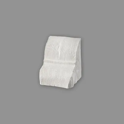 Produktbild von HOMESTAR Konsole 9 x 6 cm für Deckenbalken Holzimitat weiß
