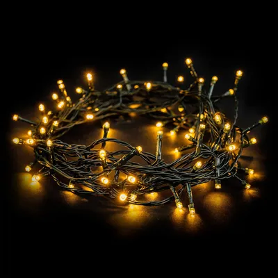 Produktbild von LED Lichterkette 8m 80 LEDs warmweiß IP44 mit Timer, EMOS Deko Innen Außen