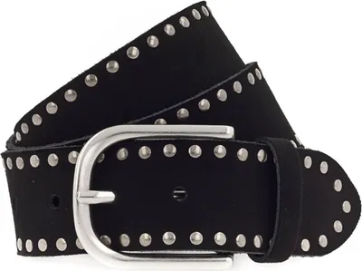 Produktbild von Vanzetti Leder Gürtel 40mm Leather Belt W75 Black schwarz