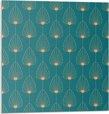 Immagine prodotto di Disegno di foglie con cerchi - Piastrelle autoadesive - Piastrelle in PVC - Piastrelle in vinile - Piastrelle autoadesive 3D - Piastrelle adesive - Piastrelle per cucina e bagno - 9 pezzi30 x 30 cm