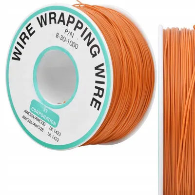 Imagen del producto de Cable Kynar AWG 0.25mm 200m – Alta Precision | Cobre Estañado | Ideal Para Electronica