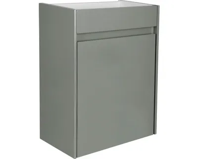 Produktbild von Differnz Waschtischunterschrank HURA L BxHxT 40 x 52 x 21,5 cm Frontfarbe grün Türanschlag links oder rechts