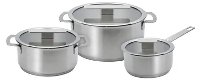 Produktbild von AEG 3-Piece Pot Set - AEG A9HOPS Edelstahl