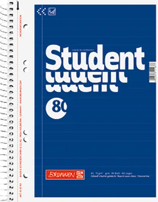 Produktbild von Collegeblock liniert A5 Student, 1 Stück