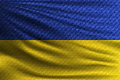 Produktbild von Flagge Ukraine mit Ösen - reißfest - 90 x 150 cm