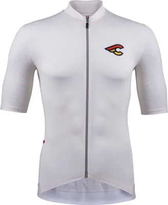 Produktbild von Cinelli Tempo Mesh Kurzarm-radtrikot Weiß S Mann Weiß S