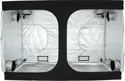 Produktbild von Growbox 300x150x200 cm, Indoor Anzucht Growzelt Pflanzenzelt Schwarz