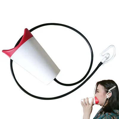 Produktbild von Stimmdämpfer für Gesangsübungen, Schalldicht, Lindert Stress, Wasserdichter Stimmdämpfer für Sänger, Schauspieler, Darsteller, Stimmdämpfer