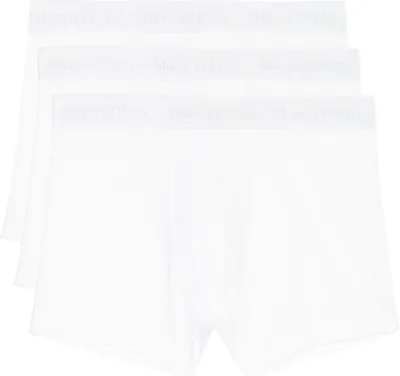 Produktbild von Marc O'Polo Herren Retro Boxer 3-Pack Essentials - Weiss - Größe S