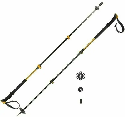 Zdjęcie produktu dla Ferrino Mustang Black/Yellow 65 - 135 cm Kije trekkingowe