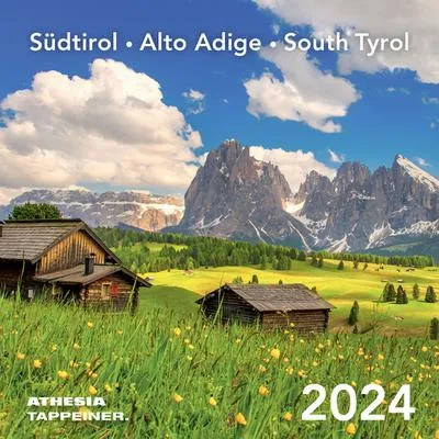 Produktbild von Südtirol Postkartenkalender 2024