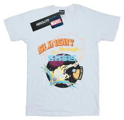 Immagine prodotto di Marvel - T-shirt da uomo "Guardians Of The Galaxy Milano Stars" BI38661 (XXL) (bianco)