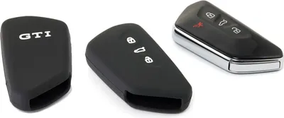 Produktbild von Original VW GTI Schlüsselcover schwarz/rot