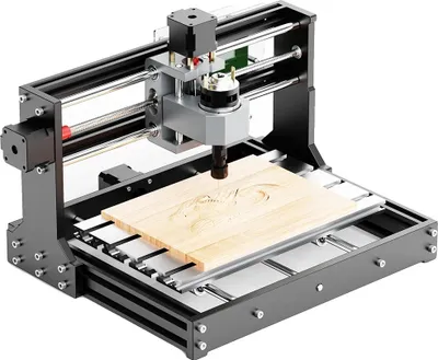 Image de Fraiseuse CNC, logiciel de contrôle GRBL, zone de travail 300*180*40mm, moteur de broche 775, standard, avec écran, EU
