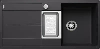 Produktbild von BLANCO METRA 6 S-F SILGRANIT schwarz