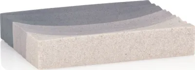Produktbild von Kela Seifenschale Valura Poly braun 12x9x2cm, 22805