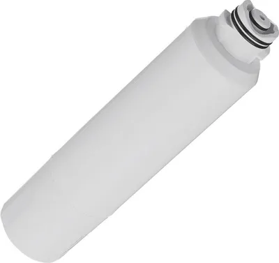 A white water filter on a white background.