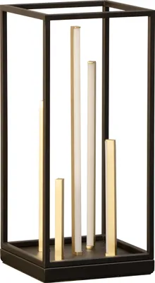 Produktbild von FISCHER & HONSEL Tischleuchte GRID BH 20x44.50 cm schwarz Tischlampe