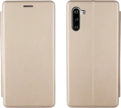 Produktbild von Beline Etui Buch magnetische Samsung Note10 N970 Złoty/Gold