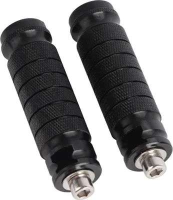 Image de Pieds de moto, 2pcs Nonslip Aluminium M8 Boulon Moto Pieds de moto usinés CNC pour l'échange