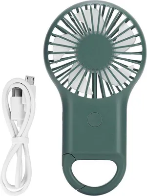 Obrázek produktu pro Malý USB ventilátor, 3 rychlosti, tichý, přenosný
