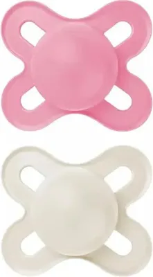 Produktbild von Mam Original Start Silicone 0-2 M 2 Unit Pink Color