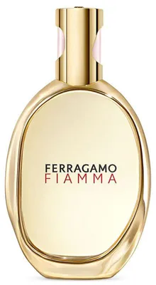 Produktbild von Salvatore Ferragamo Fiamma, Frauen, 100 ml, Nachfüllbare Flasche, Flüssiges Parfüm, Ambrette, Kirsche (Frucht), Marigold, Nektarine, Birne, Safran, Damaszener Rose, Gardenia, Geißblatt, Jasmin