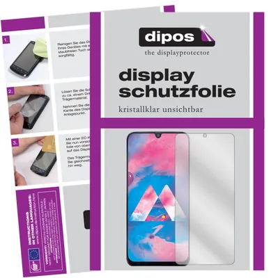 Produktbild von 6x Schutzfolie für Samsung Galaxy M30 klar Displayschutzfolie Display Schutz
