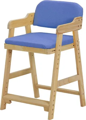 Immagine prodotto di Seggiolone regolabile in altezza con imbottitura - naturale