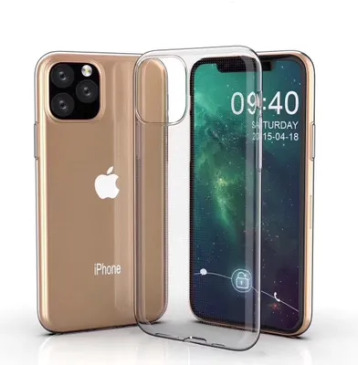 Produktbild von Mobigear Ultra Thin Durchsichtig iPhone 11 Pro Hülle Flexibles TPU Backcover - Transparent