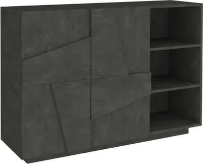 Image de Kommode >Piacenza< in Schiefer Nachbildung - 121x86x38cm (BxHxT)