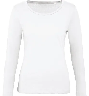 Immagine prodotto di B&C - Maglietta "Inspire" da donna a maniche lunghe FK2469 (M) (bianca)