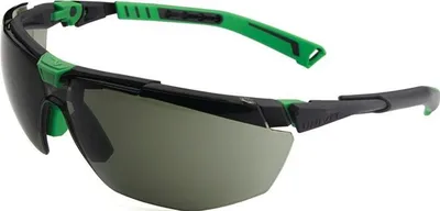 Zdjęcie produktu dla Okulary ochronne 5X1030005 EN 166,EN 170,EN 172 FT KN zauszniki szary/zielony, soczewki G15