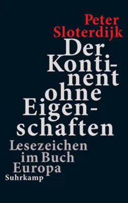 Imagen del producto de Der Kontinent ohne Eigenschaften