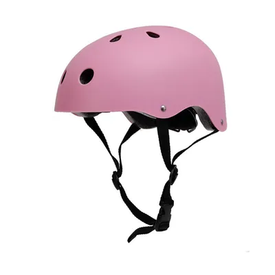 Imagen del producto de Casco para bicicleta Kinderhelm, ideal para actividades al aire libre, color rosa, adecuado para niños de 3 a 8 años