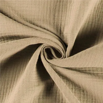 50x130cm Musselin Stoff Meterware Mulltuch Baumwolle