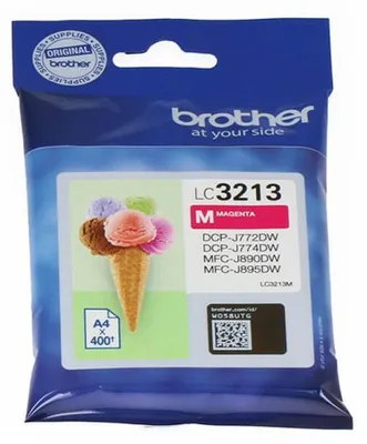 Obrázok produktu pre Brother LC3213M Tlačová kazeta 1 ks Originálna purpurová