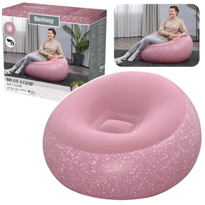 Produktbild von Bestway® Inflate-A-Chair™ Luftsessel Graffiti 112 x 112 x 66 cm