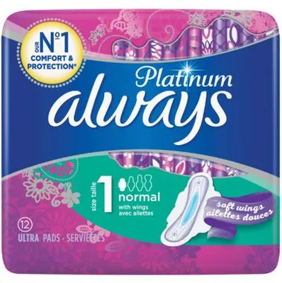 Produktbild von Always Maandverband platinum ultra normaal (12 stuks)