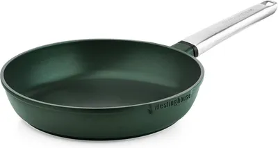 Bratpfanne 24 cm, Antihaft, für Induktion, ofenfest, grün