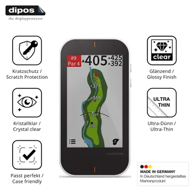Image de 2x Film de protection d'écran pour Garmin Approach G80 protecteur clair dipos
