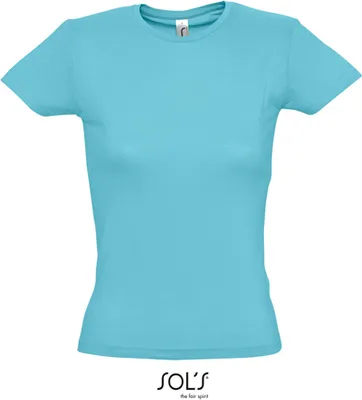 Immagine prodotto di SOLs 11386 | Maglietta da donna Miss - Colore: Atoll Blue - Taglia: S