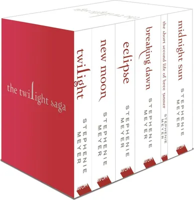Produktbild von Twilight Saga 6 Buch-Set (weißer Einband)