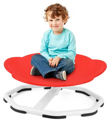 Produktbild von Ikodm Sensorischer Kinderstuhl, Drehstuhl für Autismus, Sensorischer Balance Training Sitz Kunststoff Rot