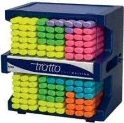 Produktbild von Tratto CF108ESPO, Blau, Grün, Lila, Orange, Rosa, Gelb