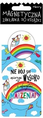 Produktbild von Magnetische Lesezeichen – Mierzyć wysoko – Henry